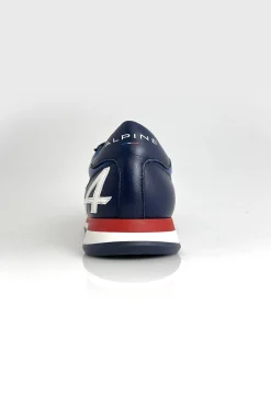 Baskets En Cuir Homme Alpine Berlinette Royal Blue
