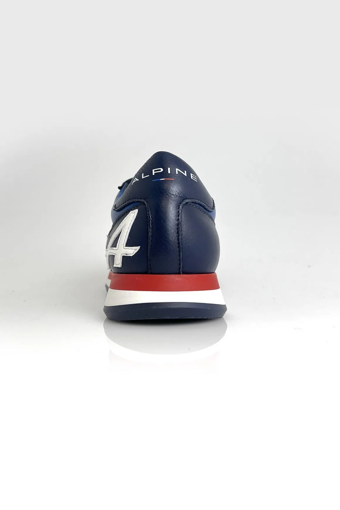 Baskets En Cuir Homme Alpine Berlinette Royal Blue