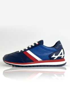 Baskets En Cuir Homme Alpine Berlinette Royal Blue