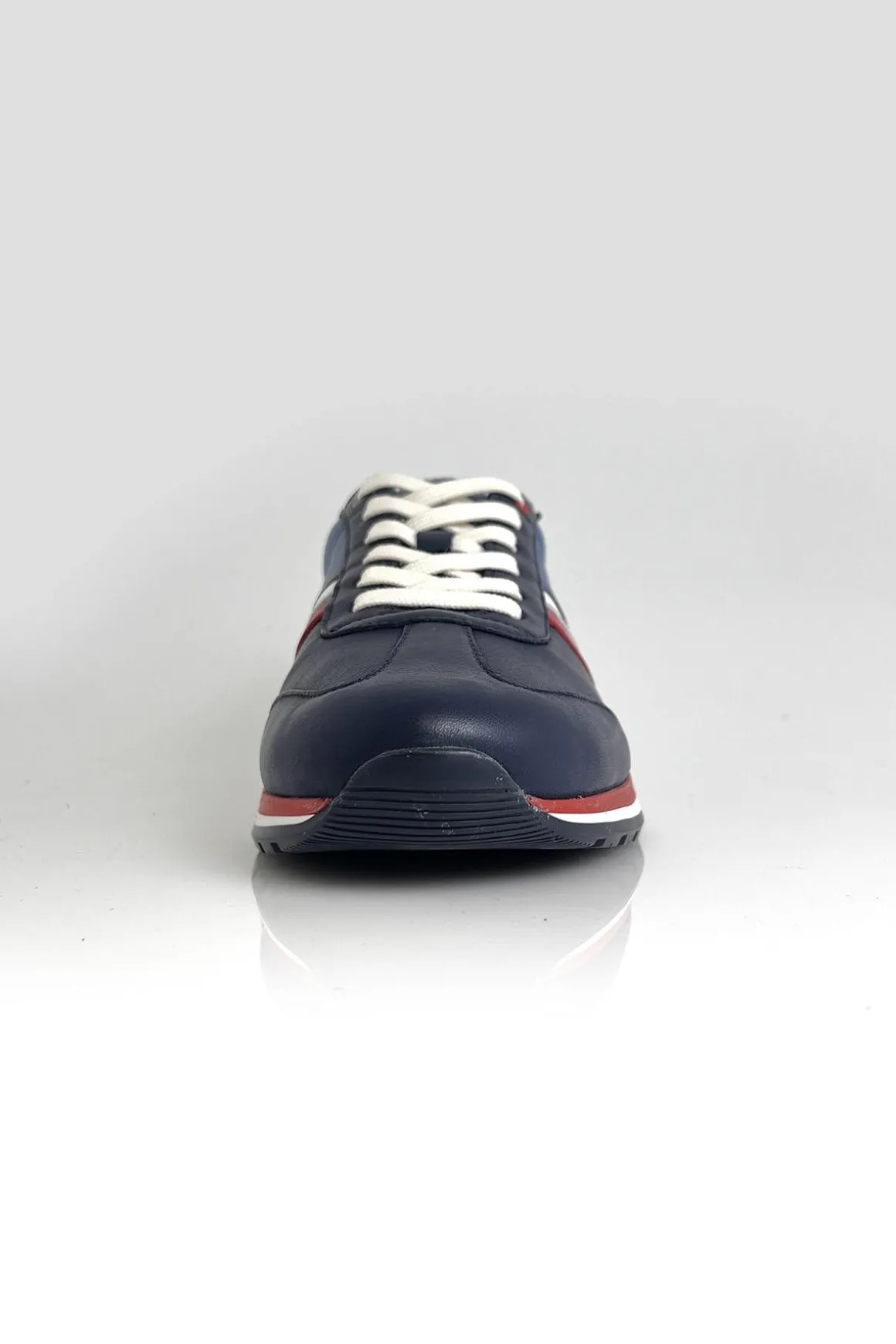Baskets En Cuir Homme Alpine Berlinette Royal Blue