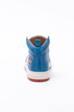 Baskets En Cuir Homme Carroll Shelby Cobra Shelby Blue