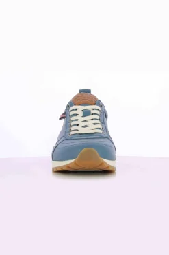 Baskets En Cuir Homme Carroll Shelby Gt Shelby Blue