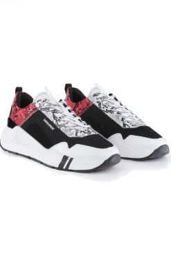 Baskets En Cuir Homme Horspist Concorde Python Multico