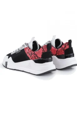 Baskets En Cuir Homme Horspist Concorde Python Multico