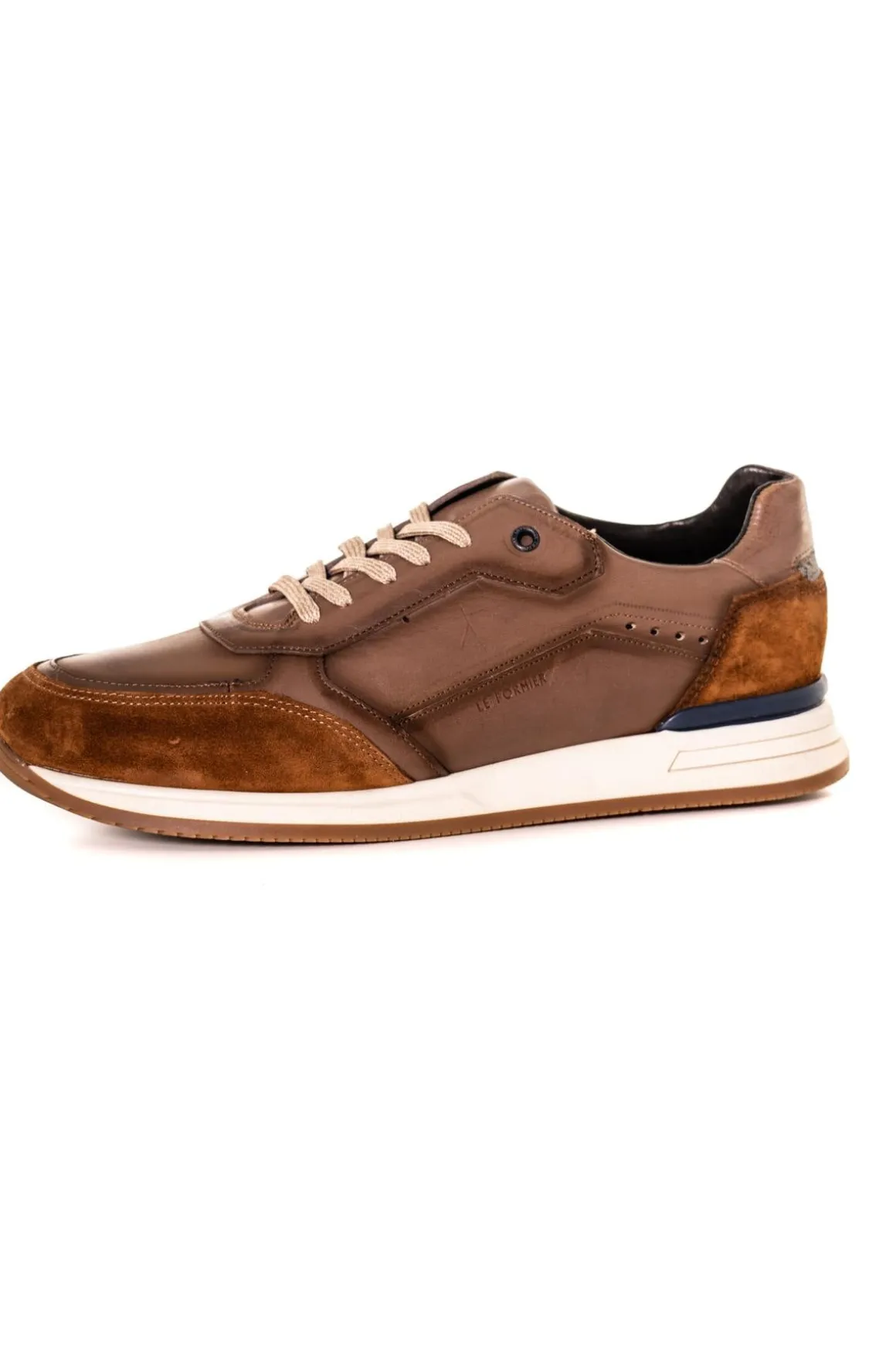 Baskets En Cuir Homme Le Formier Marius Camel
