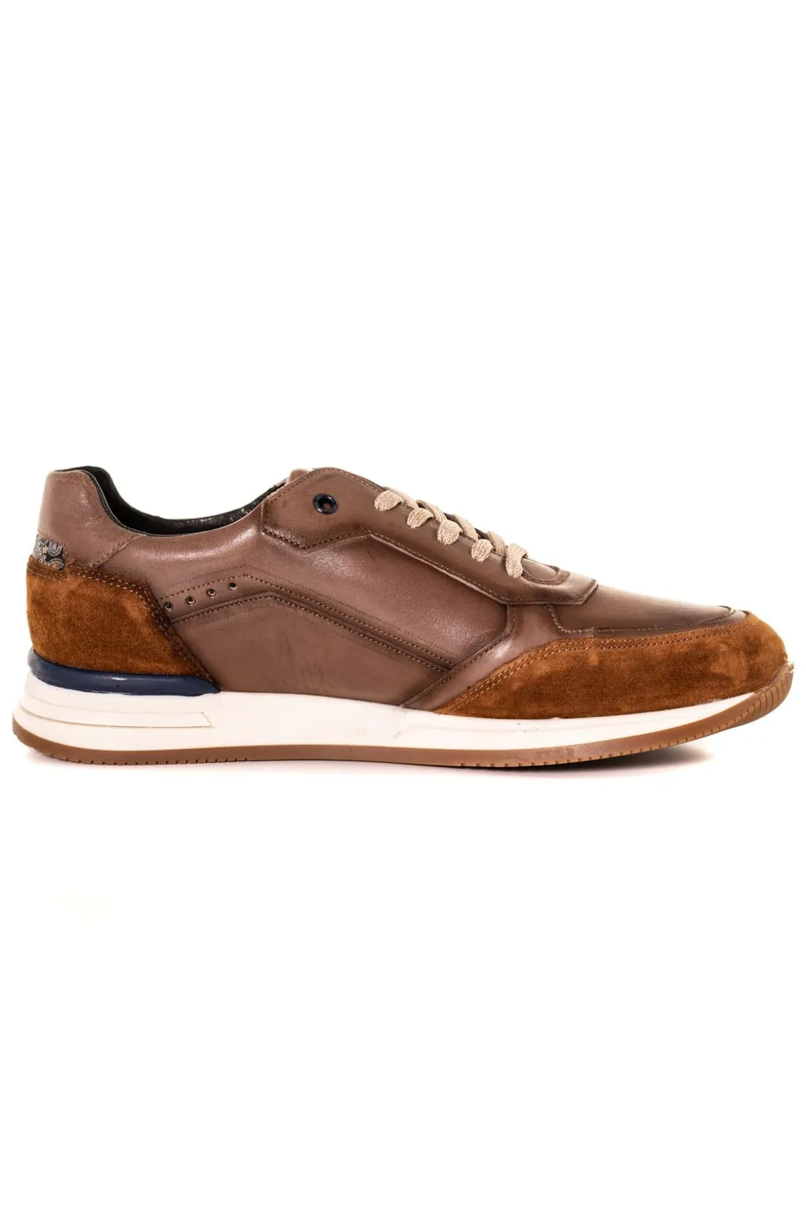 Baskets En Cuir Homme Le Formier Marius Camel