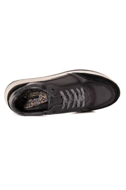 Baskets En Cuir Homme Le Formier Marius Anthracite