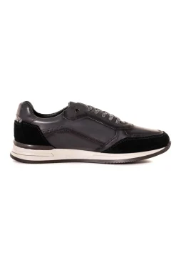 Baskets En Cuir Homme Le Formier Marius Anthracite
