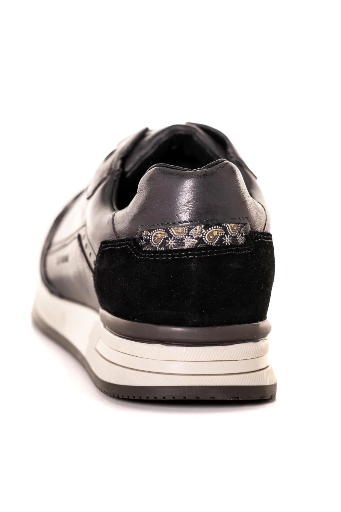 Baskets En Cuir Homme Le Formier Marius Anthracite