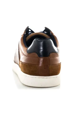 Baskets En Cuir Homme Redskins Falko Cognac