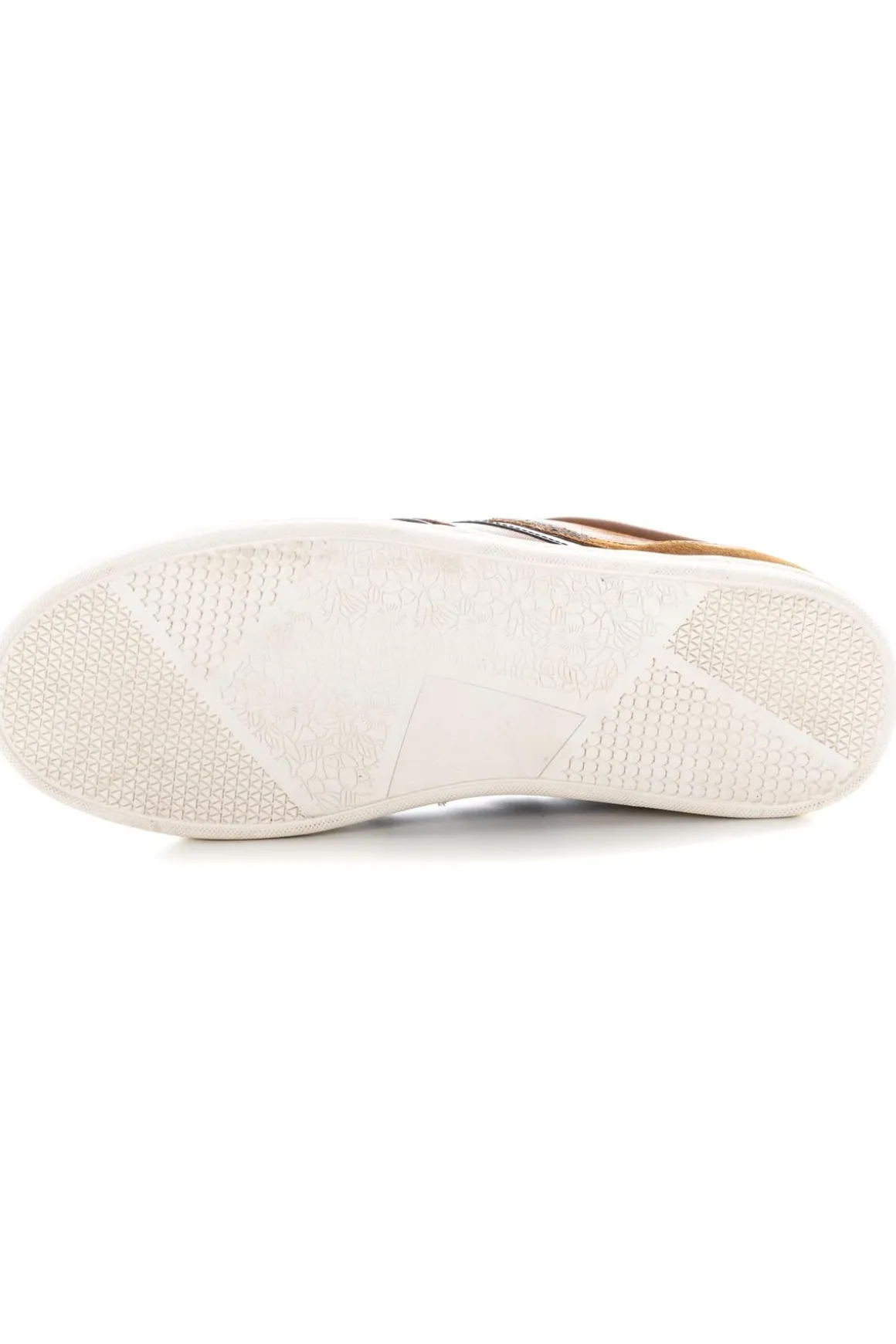 Baskets En Cuir Homme Redskins Falko Cognac