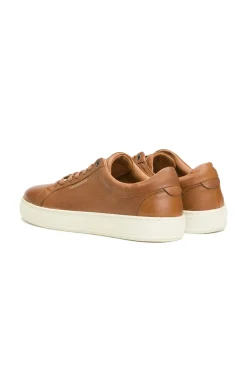 Baskets En Cuir Homme Redskins Bazino Cognac
