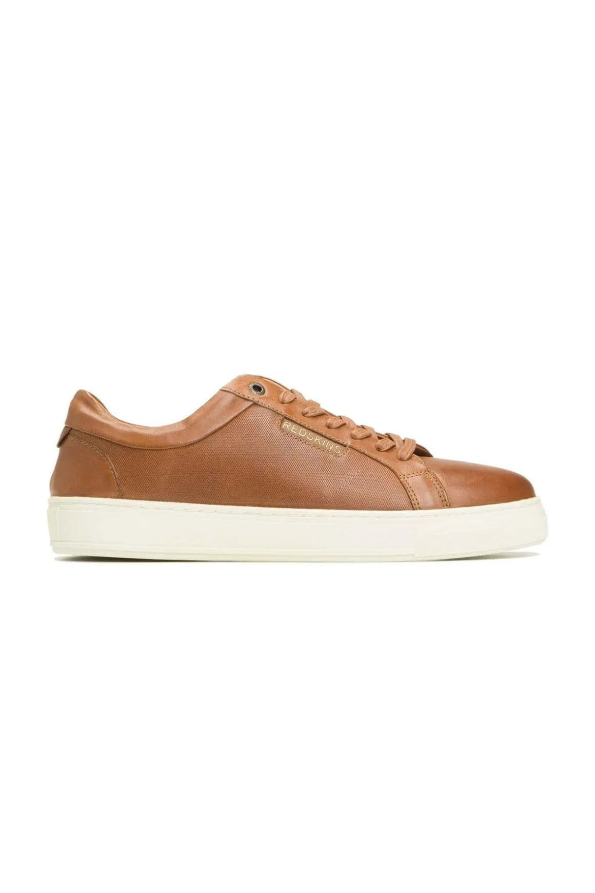 Baskets En Cuir Homme Redskins Bazino Cognac