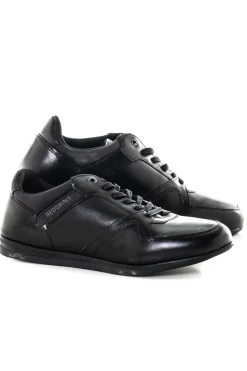 Baskets En Cuir Homme Redskins Aimabli Noir Noir