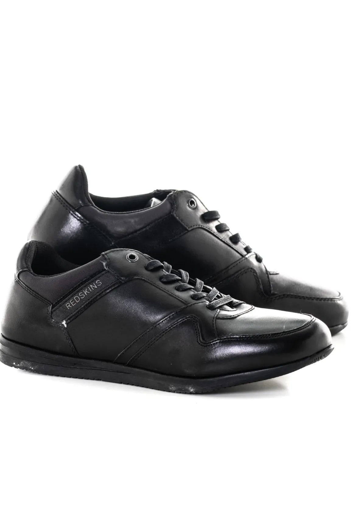 Baskets En Cuir Homme Redskins Aimabli Noir Noir