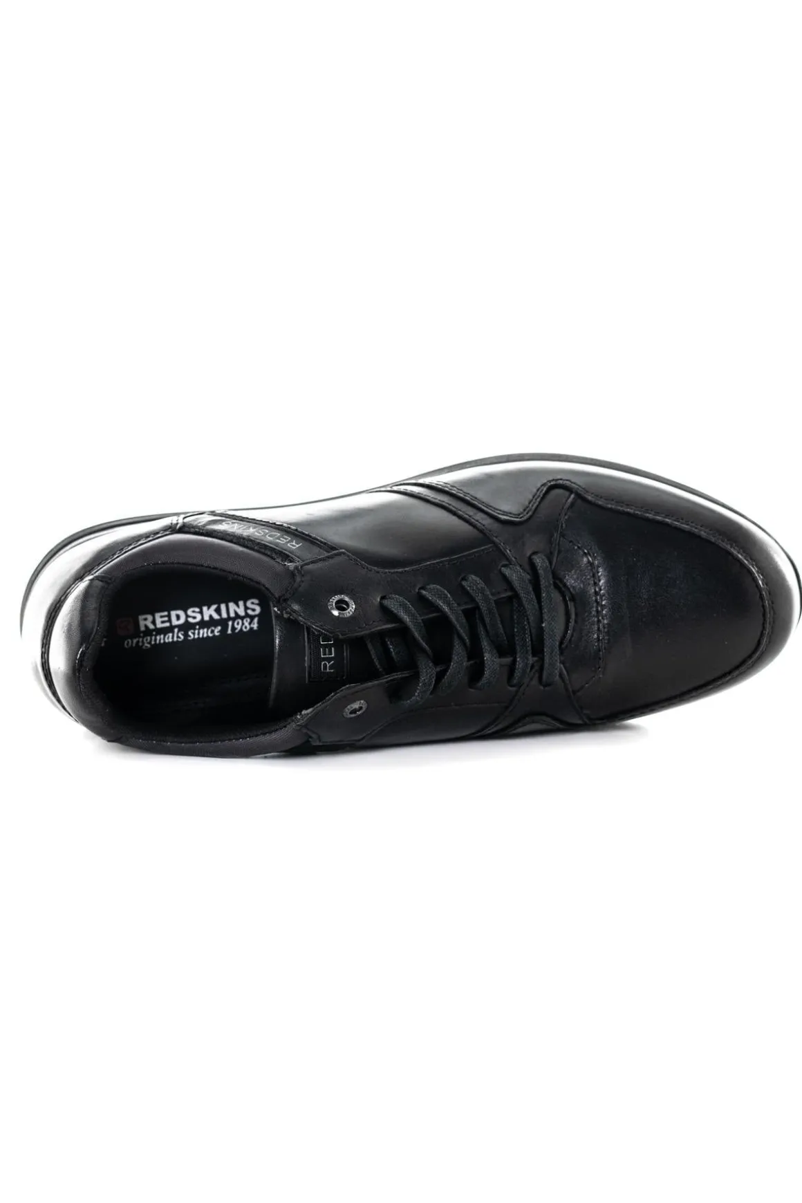 Baskets En Cuir Homme Redskins Aimabli Noir Noir