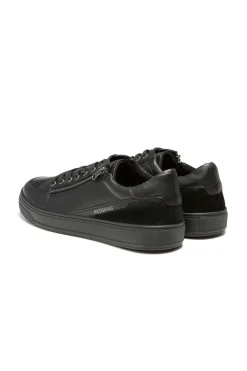 Baskets En Cuir Homme Redskins Decent Noir Noir