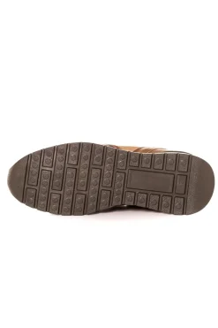 Baskets En Cuir Homme Redskins Patriot Camel Kaki