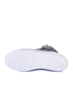 Baskets En Cuir Homme Redskins Nerino Anthracite