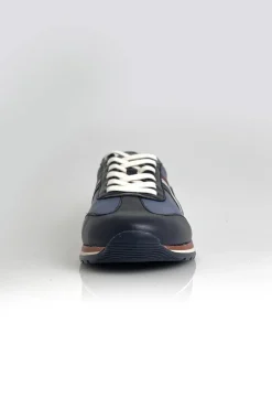 Baskets En Cuir Homme Steve Mcqueen Cool Blue