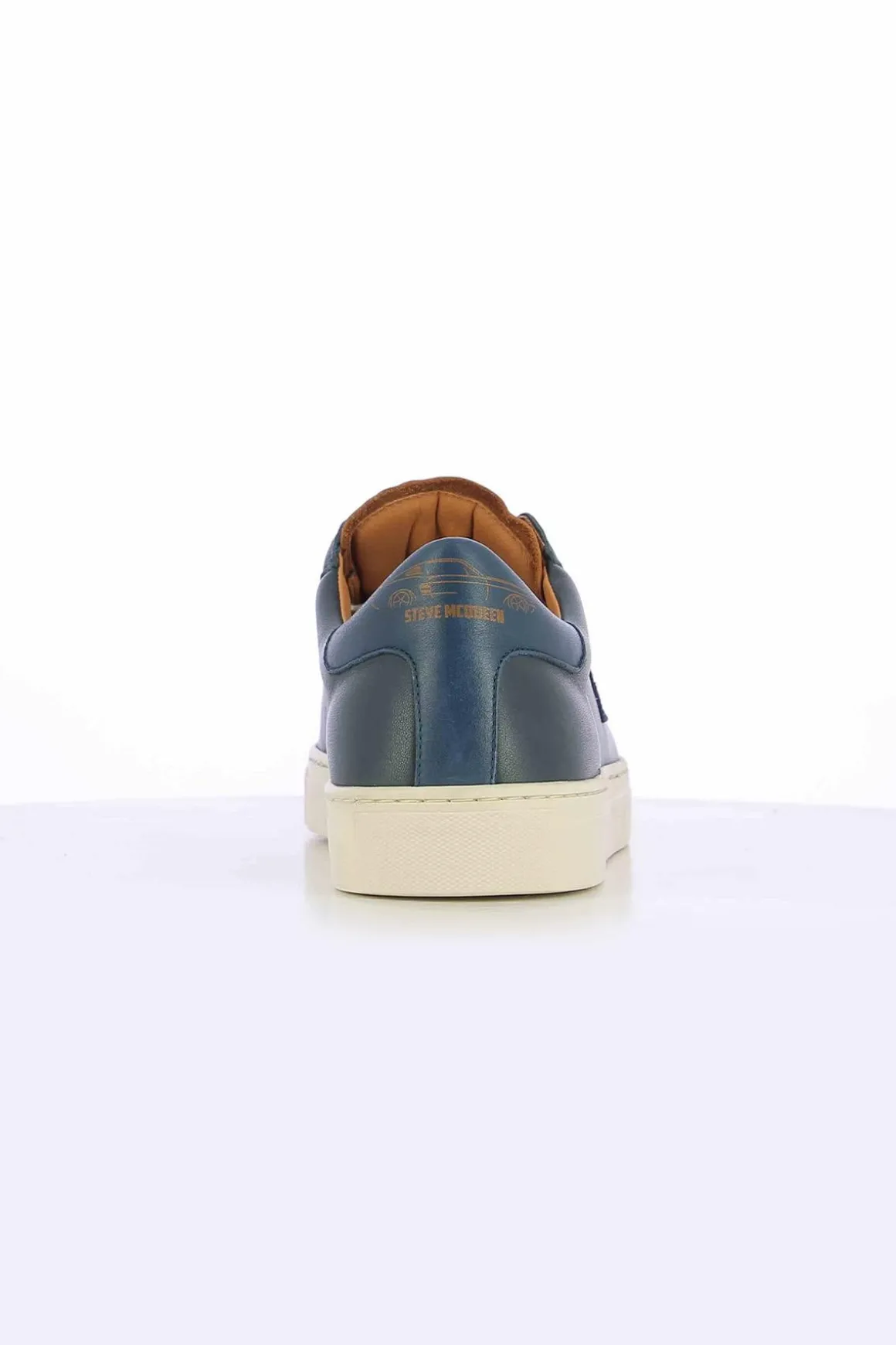 Baskets En Cuir Homme Steve Mcqueen Mac Coy Navy