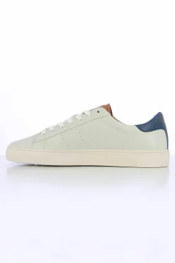 Baskets En Cuir Homme Steve Mcqueen Mac Coy Ecru