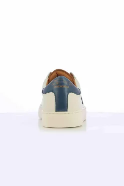 Baskets En Cuir Homme Steve Mcqueen Mac Coy Ecru