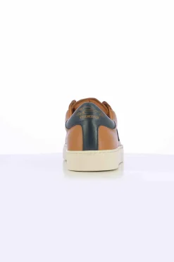 Baskets En Cuir Homme Steve Mcqueen Mac Coy Camel