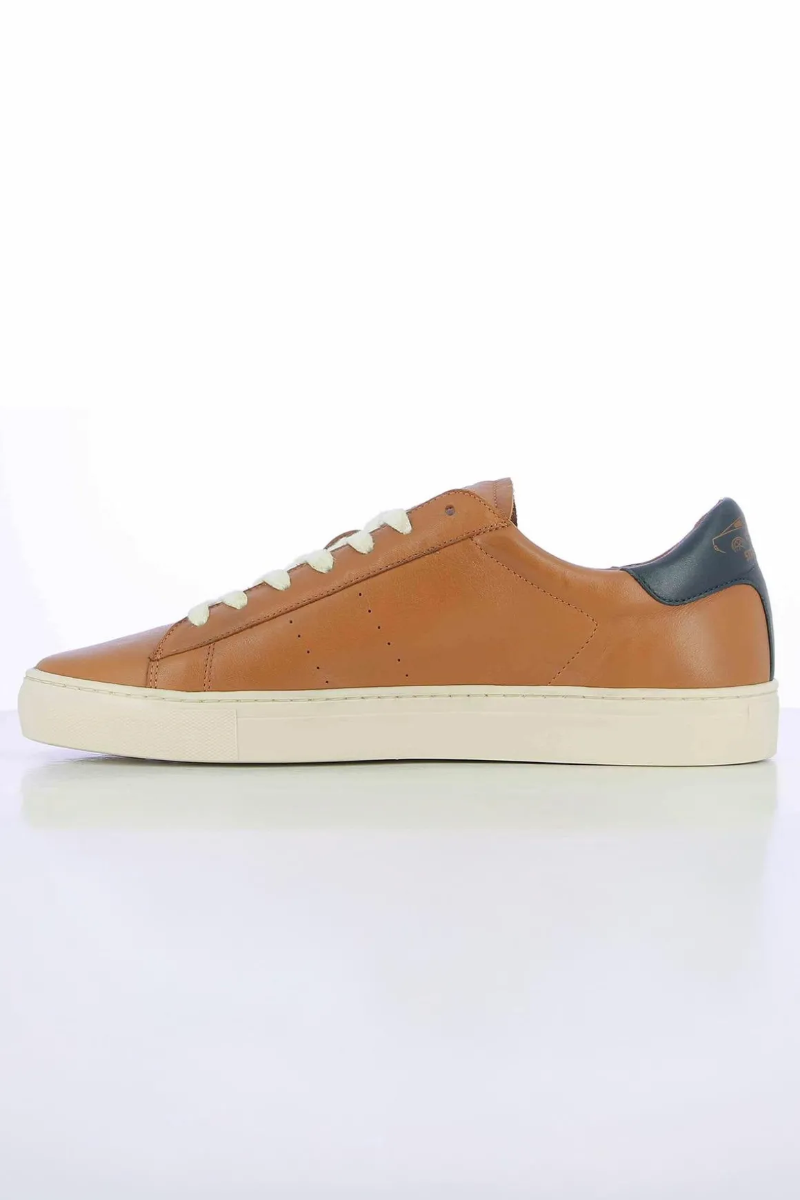 Baskets En Cuir Homme Steve Mcqueen Mac Coy Camel