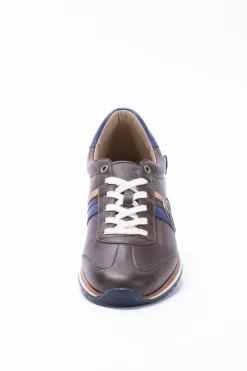 Baskets En Cuir Homme Steve Mcqueen Cool Dark Brown