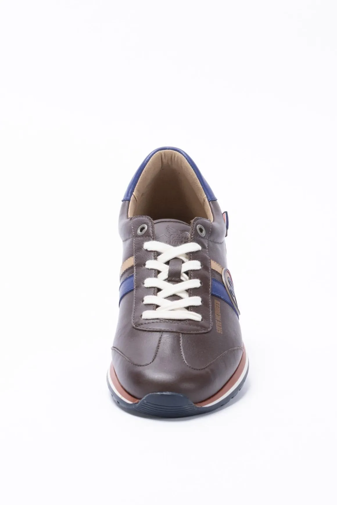 Baskets En Cuir Homme Steve Mcqueen Cool Dark Brown