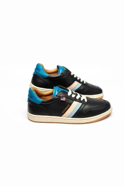 Baskets En Cuir Homme Steve Mcqueen Bull Black