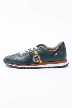 Baskets En Cuir Homme Steve Mcqueen Cool Green