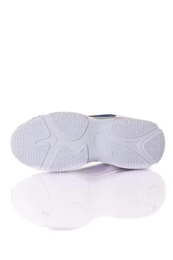 Baskets En Toile Femme Kaporal Shoes Matea Bleu Argent