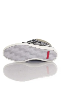 Baskets En Toile Femme Redskins Glissan Noir Beige