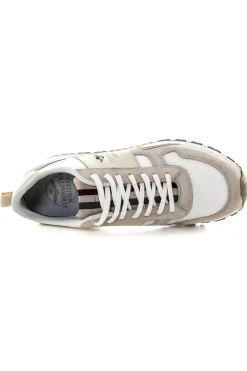Baskets En Toile Homme Aeronautica Militare 231Sc246Ct3106 94401 Off White Panna Beige