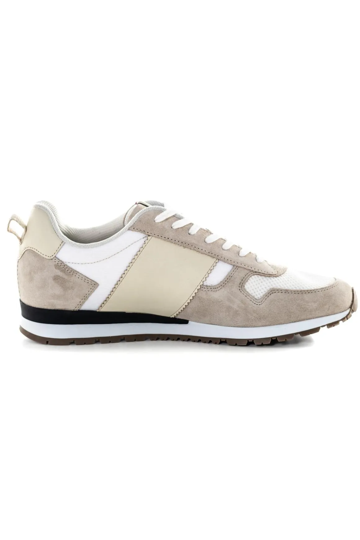 Baskets En Toile Homme Aeronautica Militare 231Sc246Ct3106 94401 Off White Panna Beige