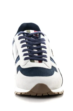 Baskets En Toile Homme Aeronautica Militare 231Sc246Ct3106 94402 Blu Grigio