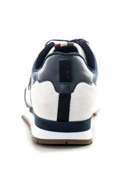 Baskets En Toile Homme Aeronautica Militare 231Sc246Ct3106 94402 Blu Grigio