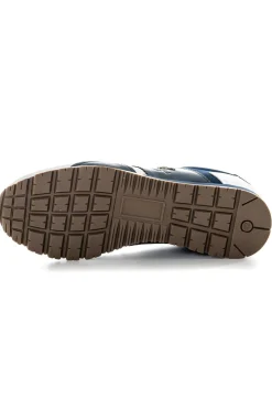 Baskets En Toile Homme Aeronautica Militare 231Sc246Ct3106 94402 Blu Grigio