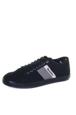 Baskets En Toile Homme Redskins Rocher Noir Gris