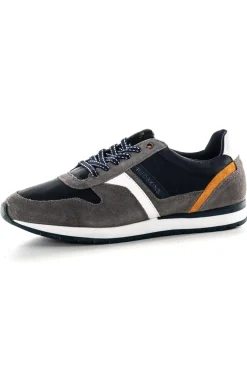 Baskets En Toile Homme Redskins Nixor Gris Marine