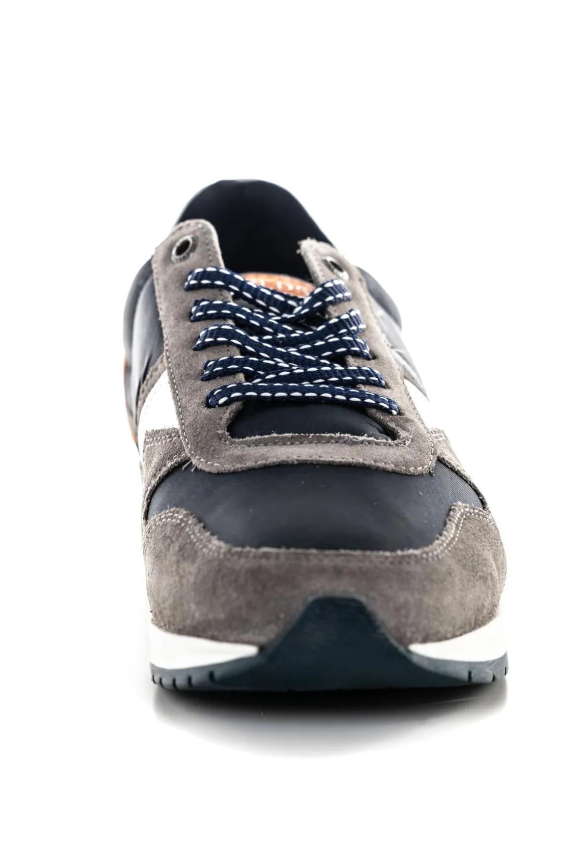 Baskets En Toile Homme Redskins Nixor Gris Marine