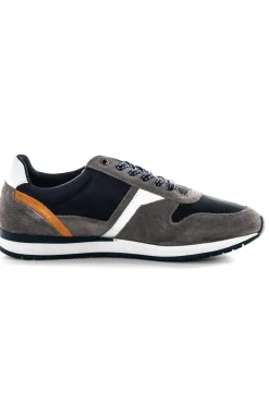 Baskets En Toile Homme Redskins Nixor Gris Marine