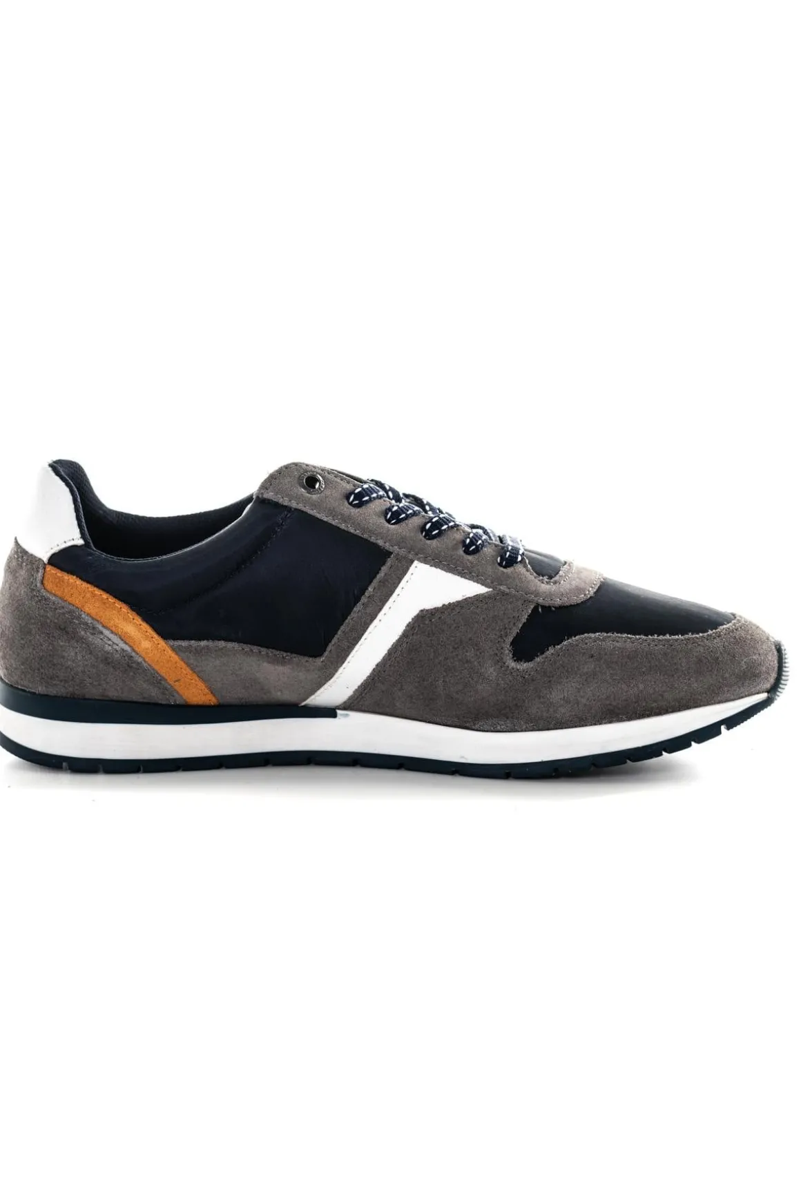 Baskets En Toile Homme Redskins Nixor Gris Marine