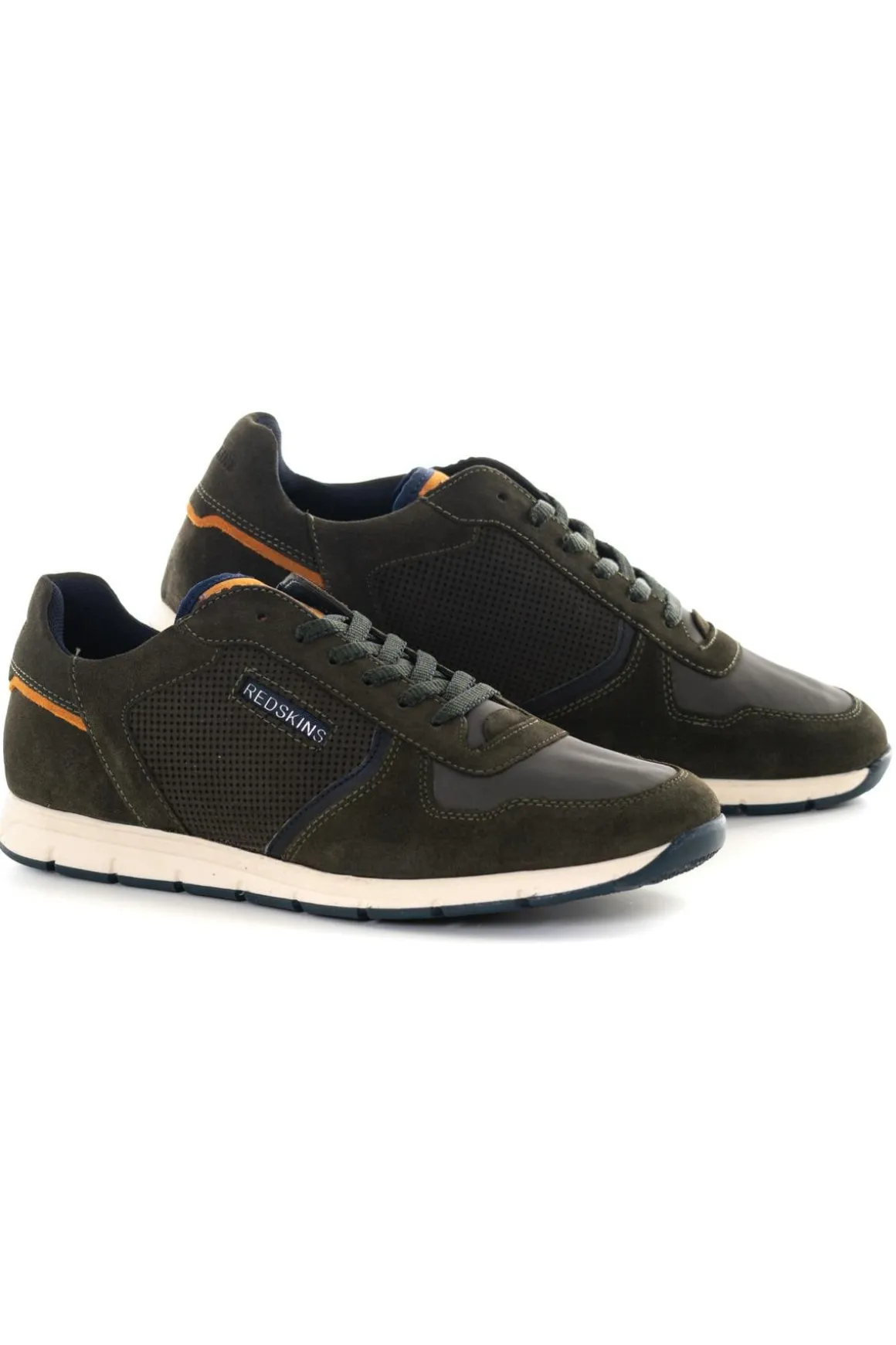 Baskets En Toile Homme Redskins Adorant Kaki