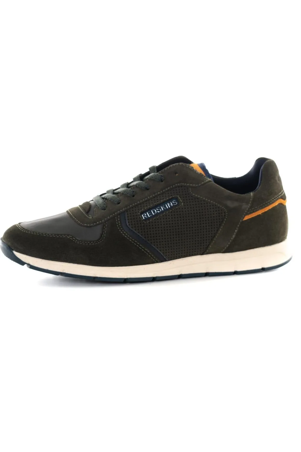 Baskets En Toile Homme Redskins Adorant Kaki