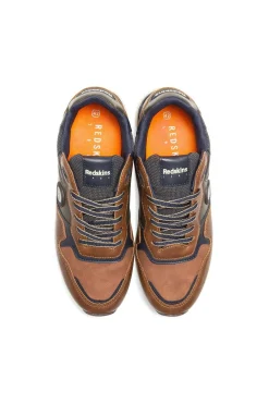 Baskets En Toile Homme Redskins Oyato Brandy Kaki Marine