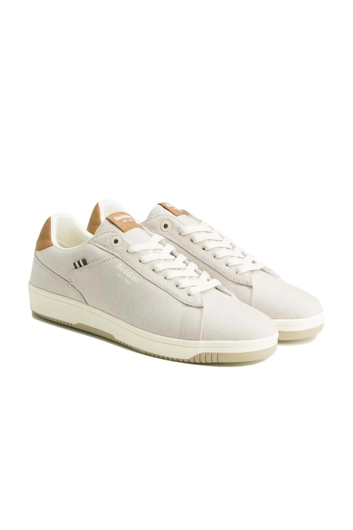 Baskets En Toile Homme Redskins Gunran Beige
