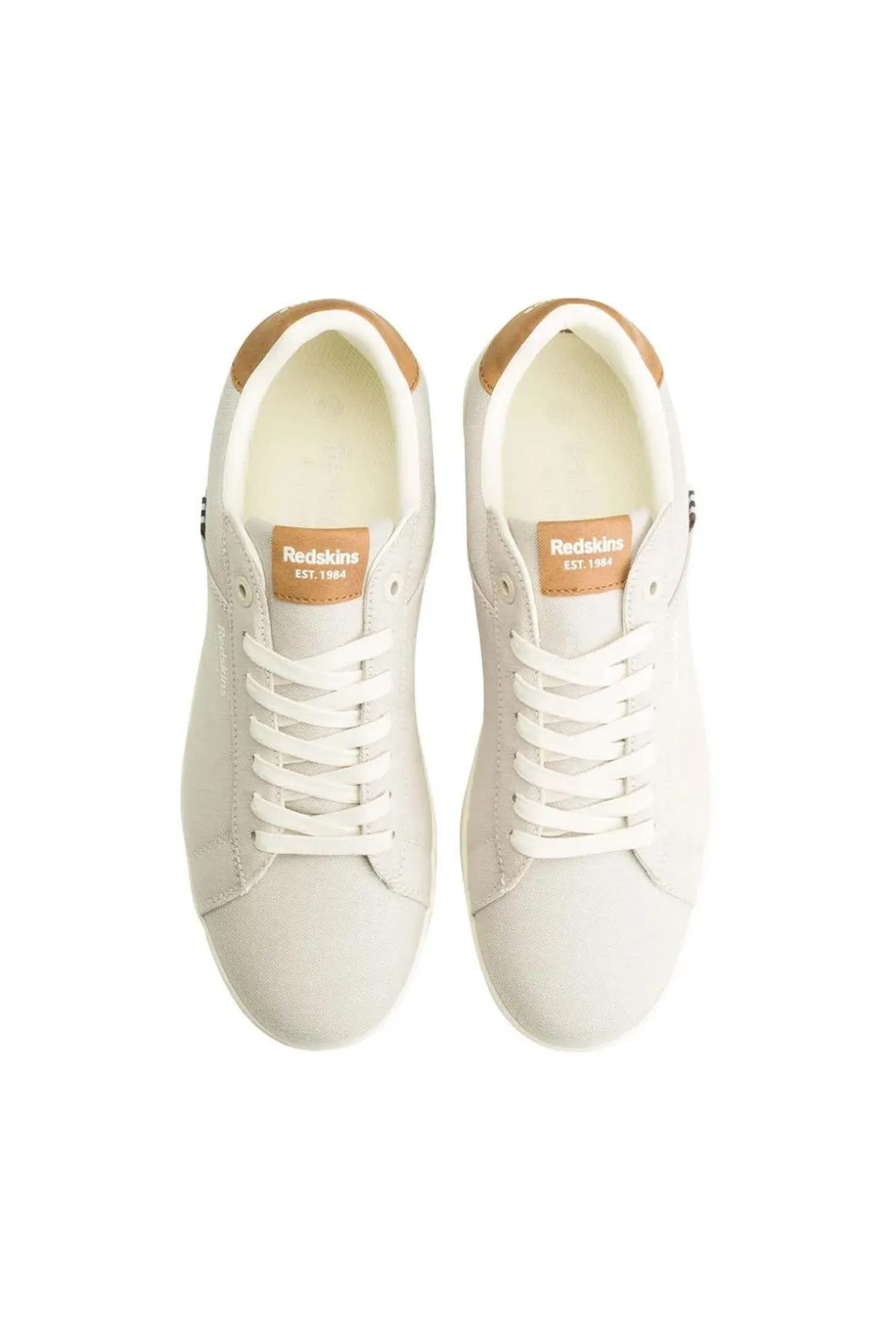 Baskets En Toile Homme Redskins Gunran Beige